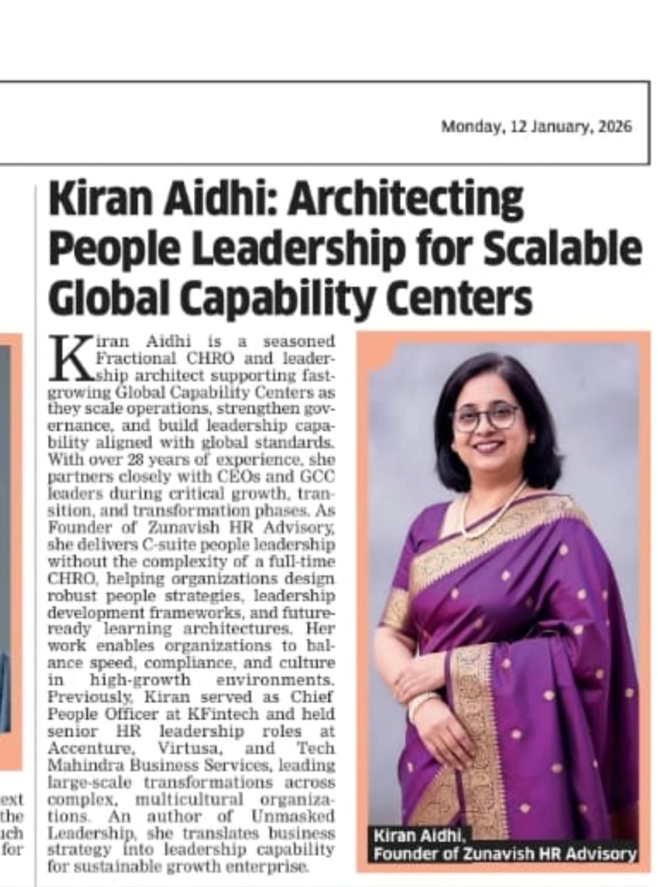 Kiran Aidhi: Architecting People Leadership for Scalable Global Capability Centers